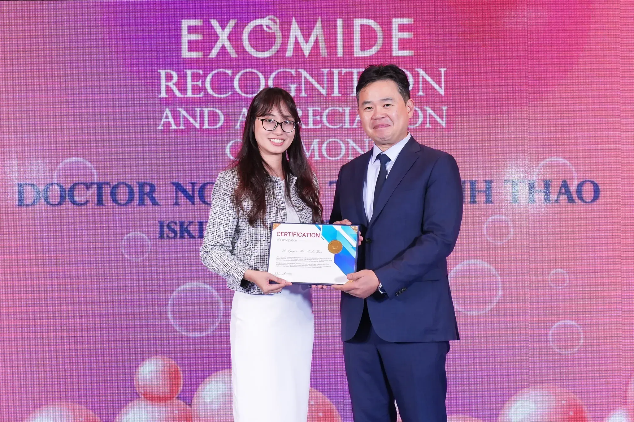 Exomide Vietnam at IMCAS Asia 2025: Honoring Medical Excellence in Exosome & Regenerative Aesthetics image 3